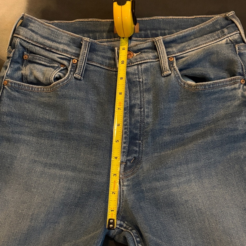MOTHER Blue Tomcat Jeans - Picture 7 of 8
